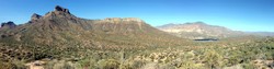 Geology near Apache Lake